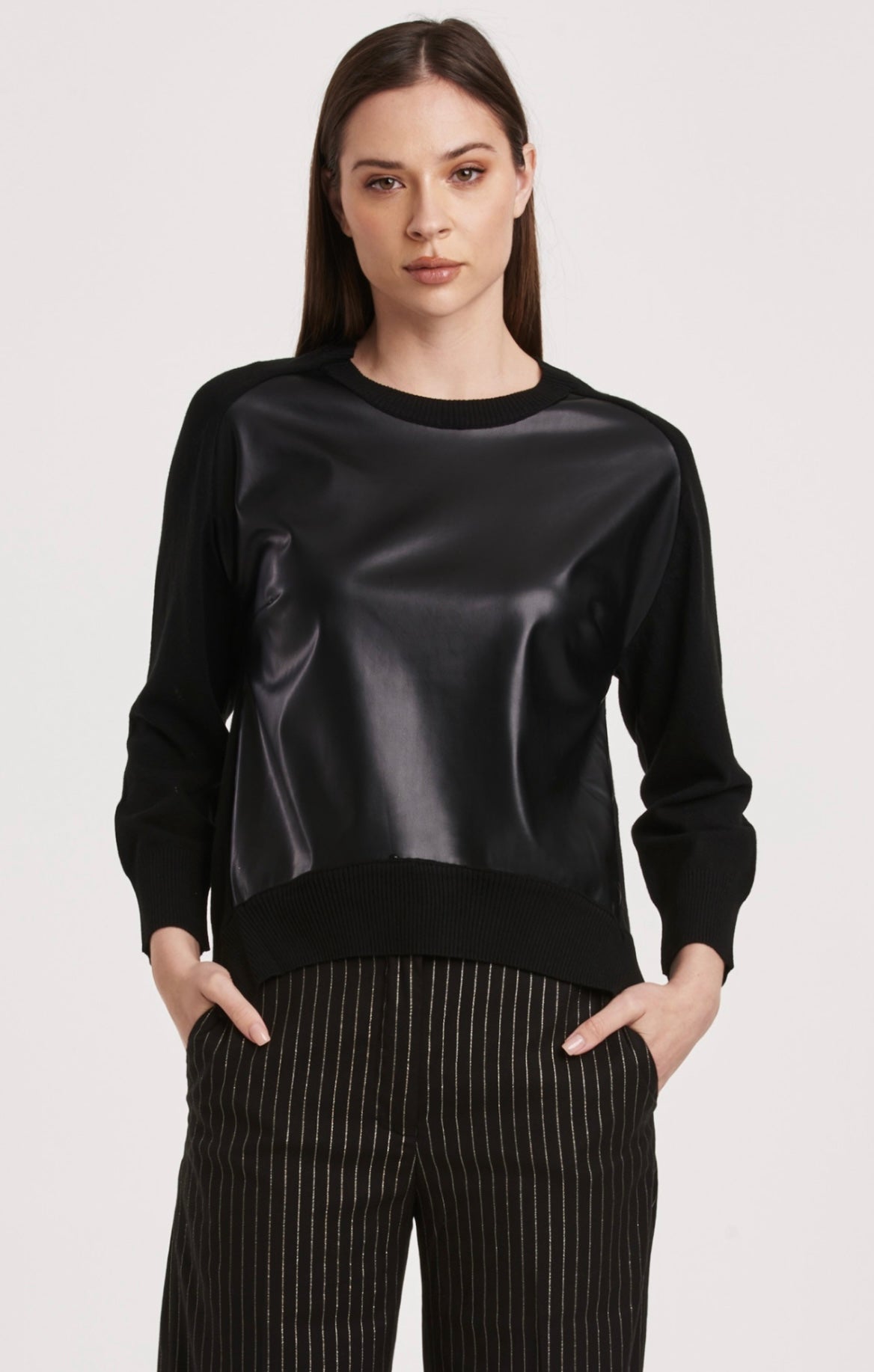 ANOTHER LOVE Moira Black Top