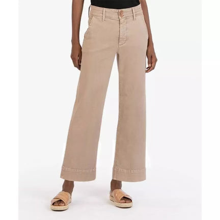 Charlotte High Rise Fab Ab Wide Leg Stone Jeans by Kut from the Kloth